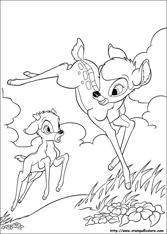 Disegni Bambi 2